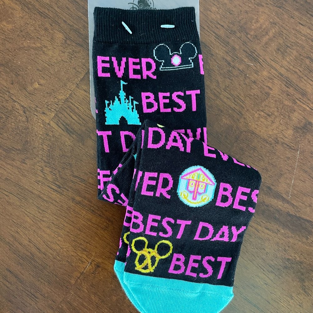 Disney Parks Best Day Ever Socks
